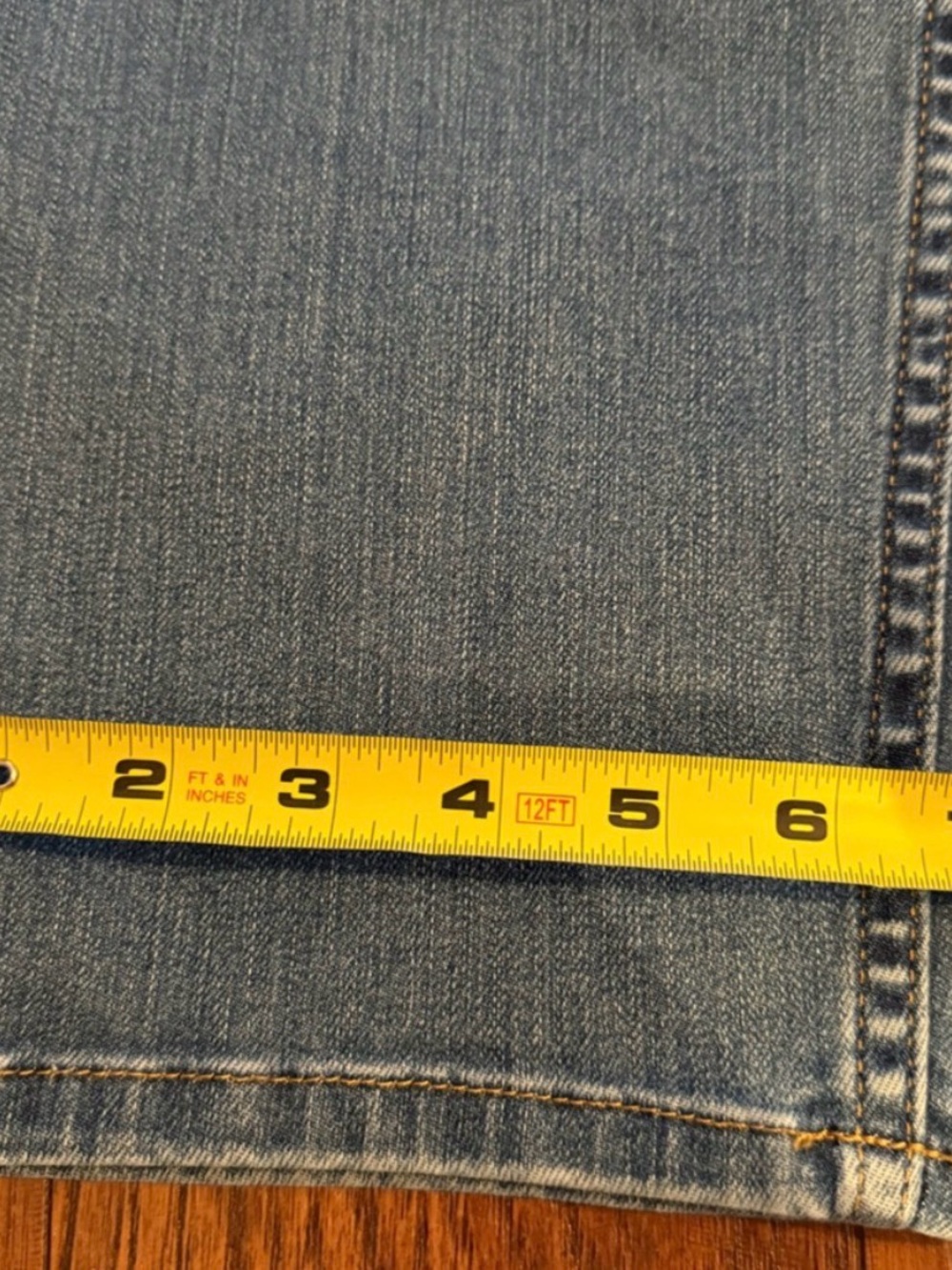 Talbots Flawless Five-Pocket Embroidered Slim Ankle Jeans Size 16 - Picture 12 of 12